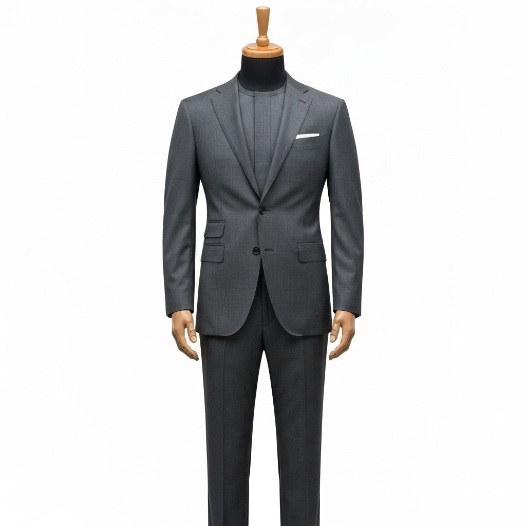 NNADI Luxury Native – Minimalist Senator – Charcoal Grey Full View