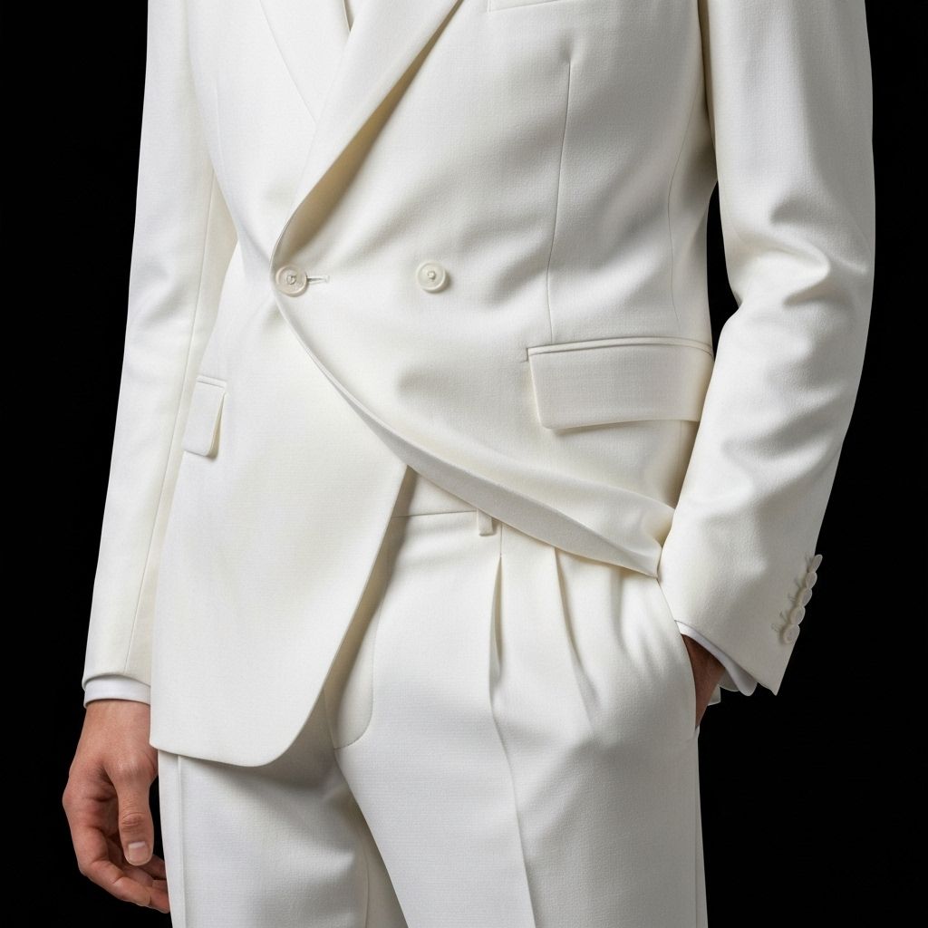 NNADI Luxury Native – Wedding Senator – White Detail